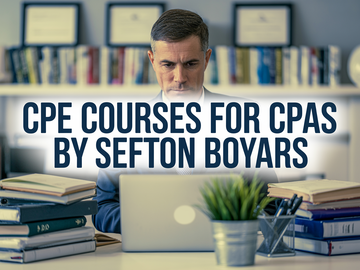 Sefton Boyars CPE Courses for CPAs