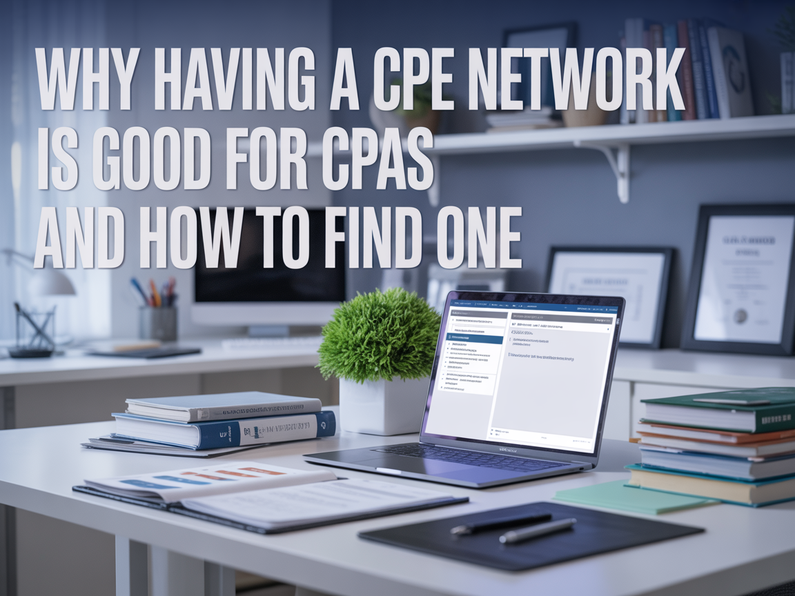 CPA CPE Courses on Career Neworking Common Questions