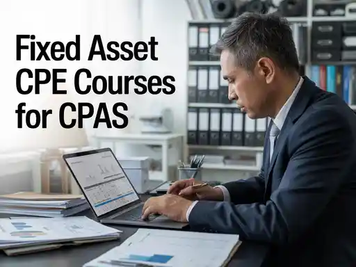 Fixed Asset CPE Courses For CPAs and Bookkeepers