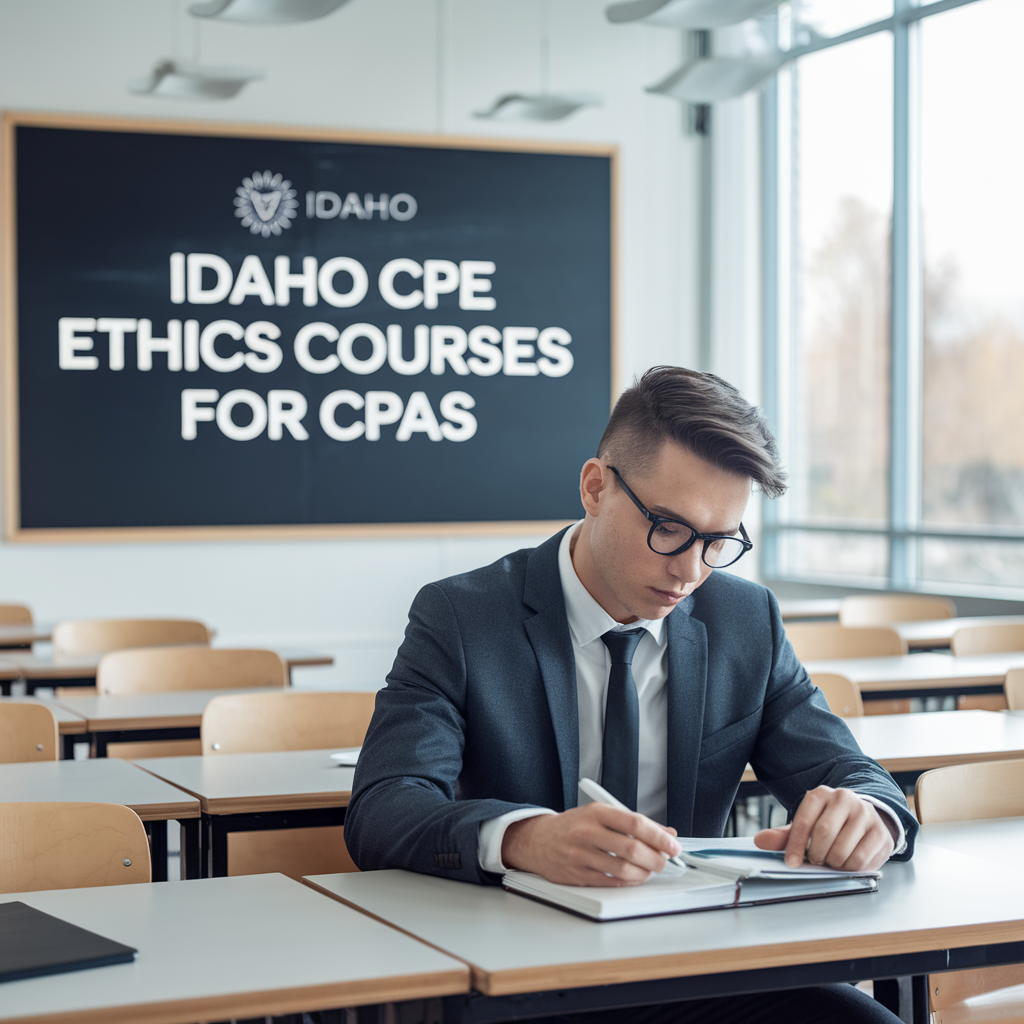 Idaho CPE Ethics for CPAs that satisfies license renewal requirements