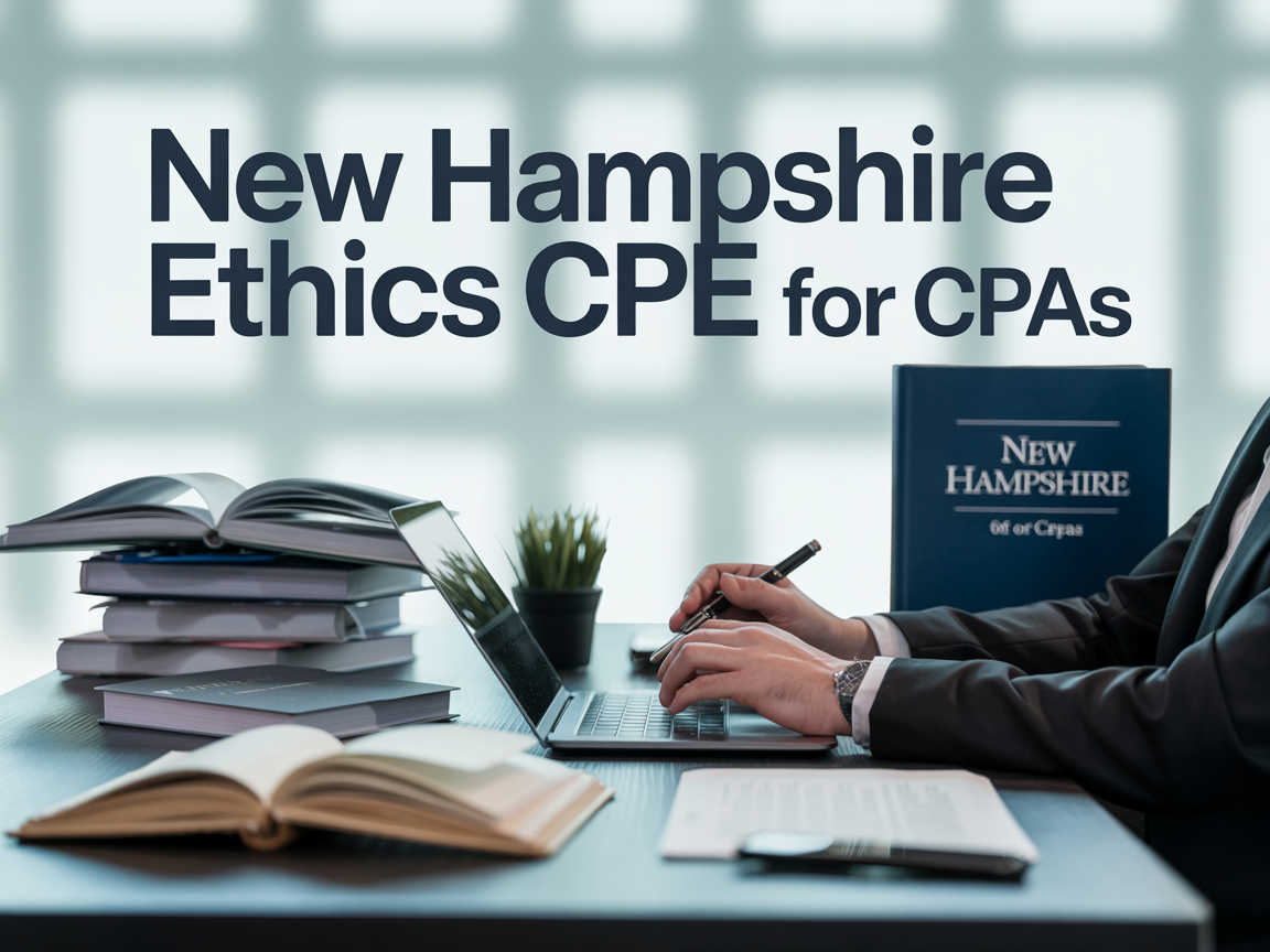 New Hampshire CPA CPE Ethics Courses online with immediate access