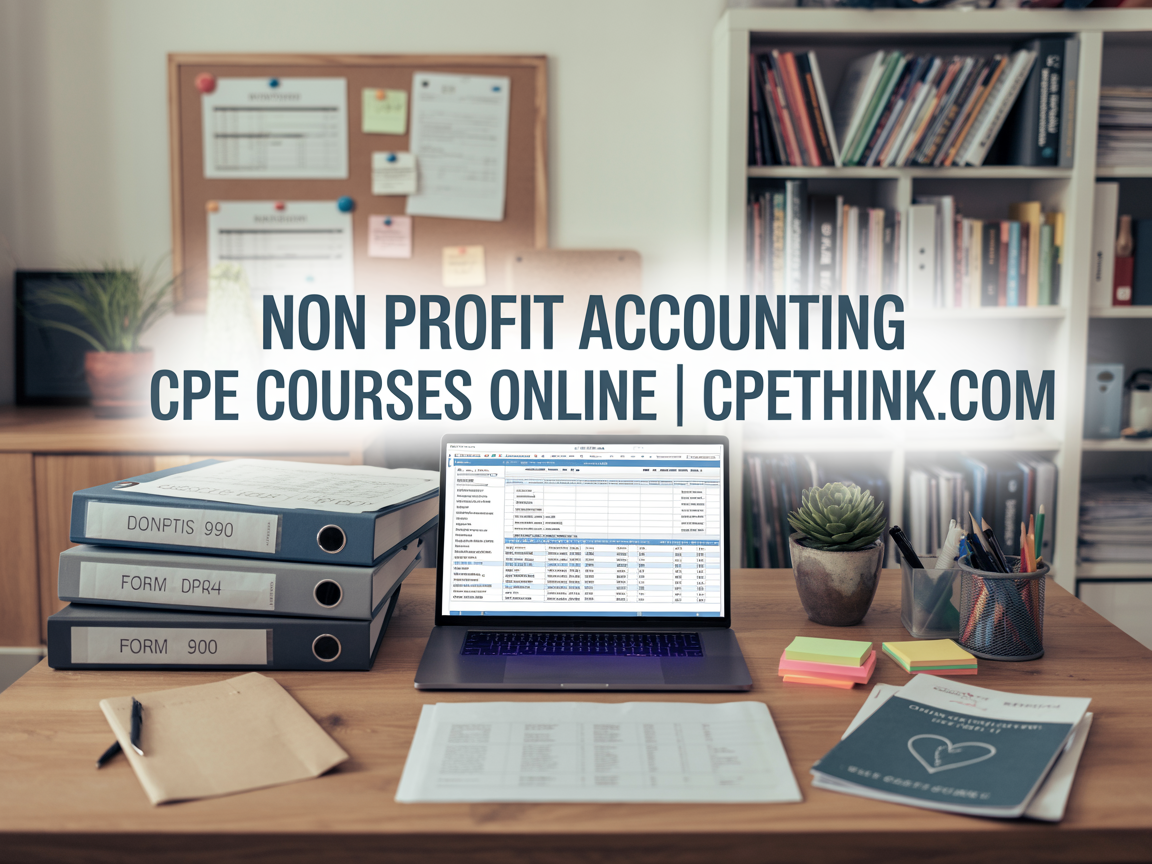 Non-Profit Accounting CPE Courses Online for CPAs