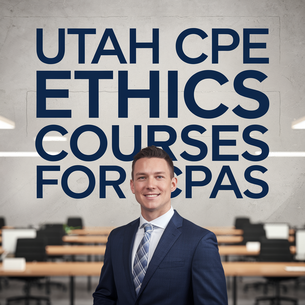 Utah Ethics CPE Courses for CPAs that meets Utah license renewal requirements