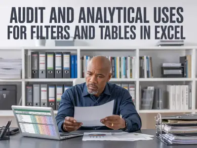 Computer Software & Applications, Audit, Analytical, Uses, Filters, Tables, Excel, cpe, cpa, online course