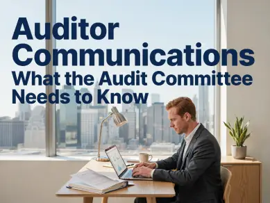 Auditing, Auditor, Communications, Audit, Committee, Needs, Know, cpe, cpa, online course