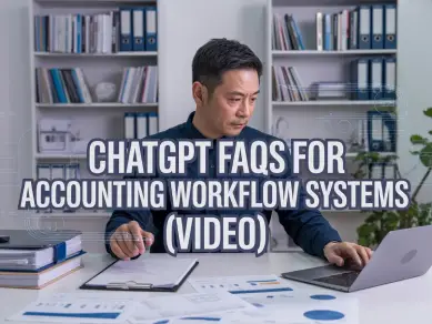 Specialized Knowledge, ChatGPT, FAQs, Accounting, Workflow, Systems, Video, cpe, cpa, online course