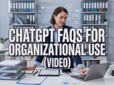 Specialized Knowledge, ChatGPT, FAQs, Organizational, Use, Video, cpe, cpa, online course