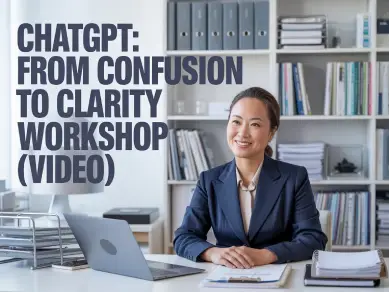 Specialized Knowledge, ChatGPT, From, Confusion, Clarity, Workshop, Video, cpe, cpa, online course