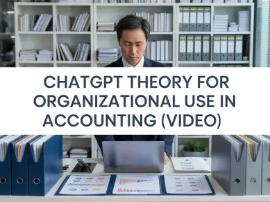 Specialized Knowledge, ChatGPT, Theory, Organizational, Use, Accounting, Video, cpe, cpa, online course