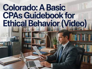 Colorado: A Basic CPAs Guidebook for Ethical Behavior (Video) - CPE course