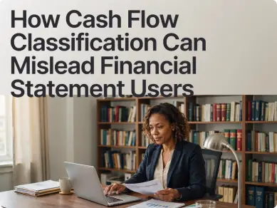 How Cash Flow Classification Can Mislead Financial Statement Users - CPE course for CPAs