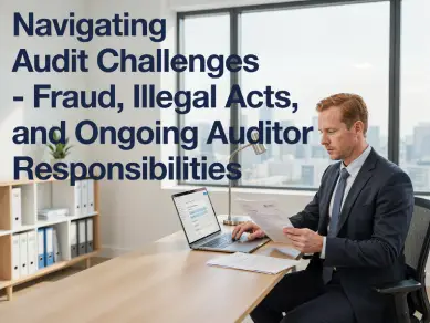 Navigating Audit Challenges - Fraud, Illegal Acts, and Ongoing Auditor Responsibilities - CPE course for CPAs