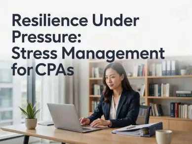 Business Management & Organization, Resilience, Under, Pressure, Stress, Management, CPAs, cpe, cpa, online course