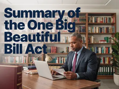 Summary of the One Big Beautiful Bill Act - CPE course for CPAs