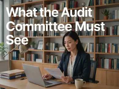What the Audit Committee Must See - CPE course for CPAs